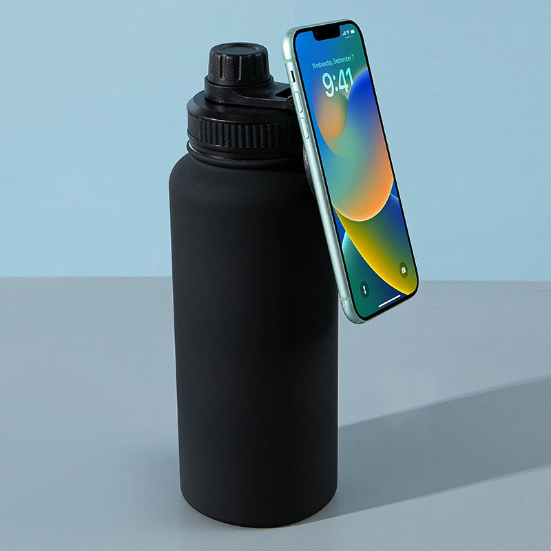 Hydration Buddy 32oz with Unique Magnetic Phone handle - 4 colors