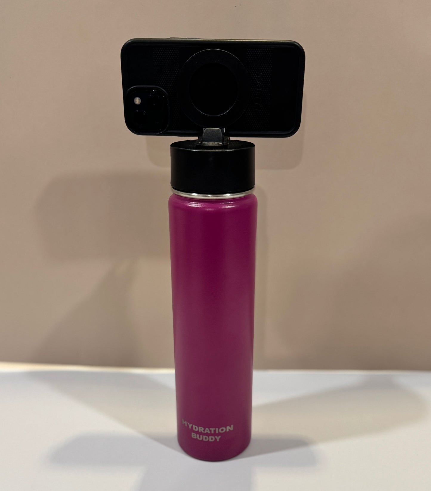 Hydration Buddy 24oz with Unique Magnetic Phone handle - 8 colors
